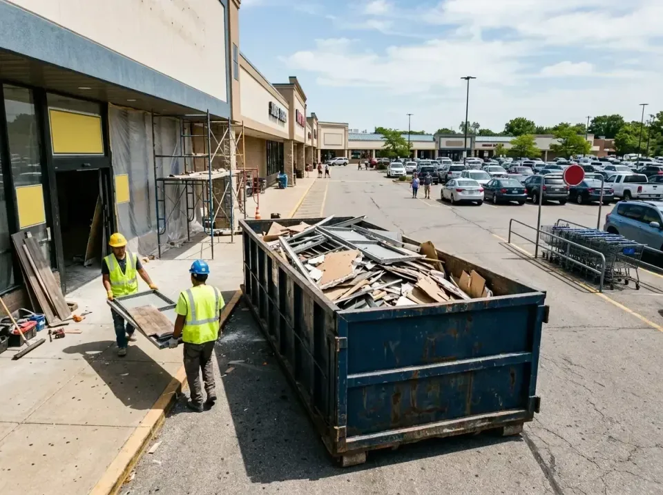 retail-store-renovation-debris-003 — frequently asked questions, Roll-off Dumpster Rentals in Kimberly, WI